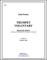 TRUMPET VOLUNTARY BRASS QUARTET P.O.D. cover